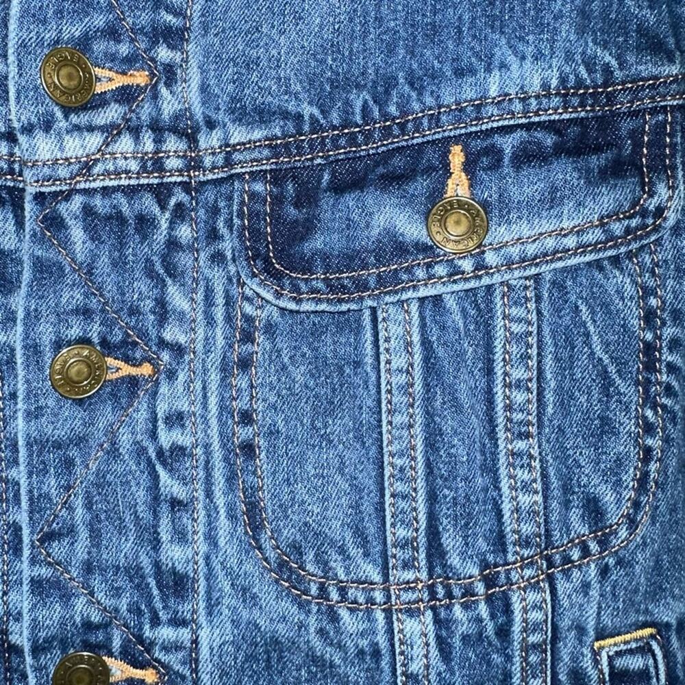 American Eagle Classic Denim Jacket Size Small - Picture 6 of 15
